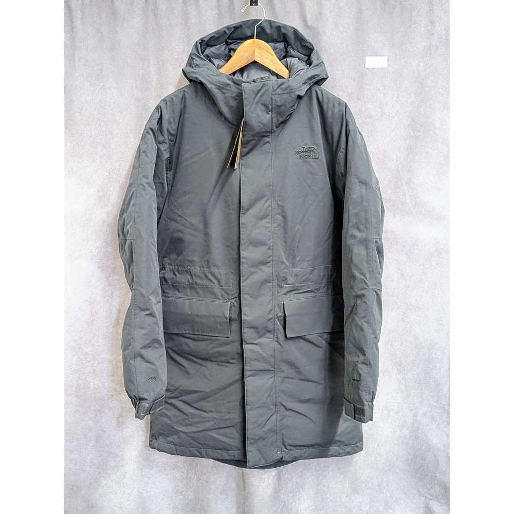 The North Face Men Expedition Arctic Parka Vanadis Grey Oversize Small